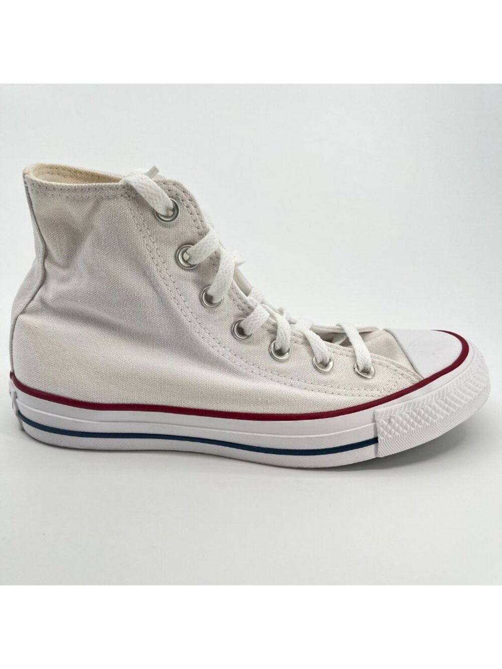 Converse Chuck Taylor All Star High Womens Size 7 White Athletic Shoes Sneakers
